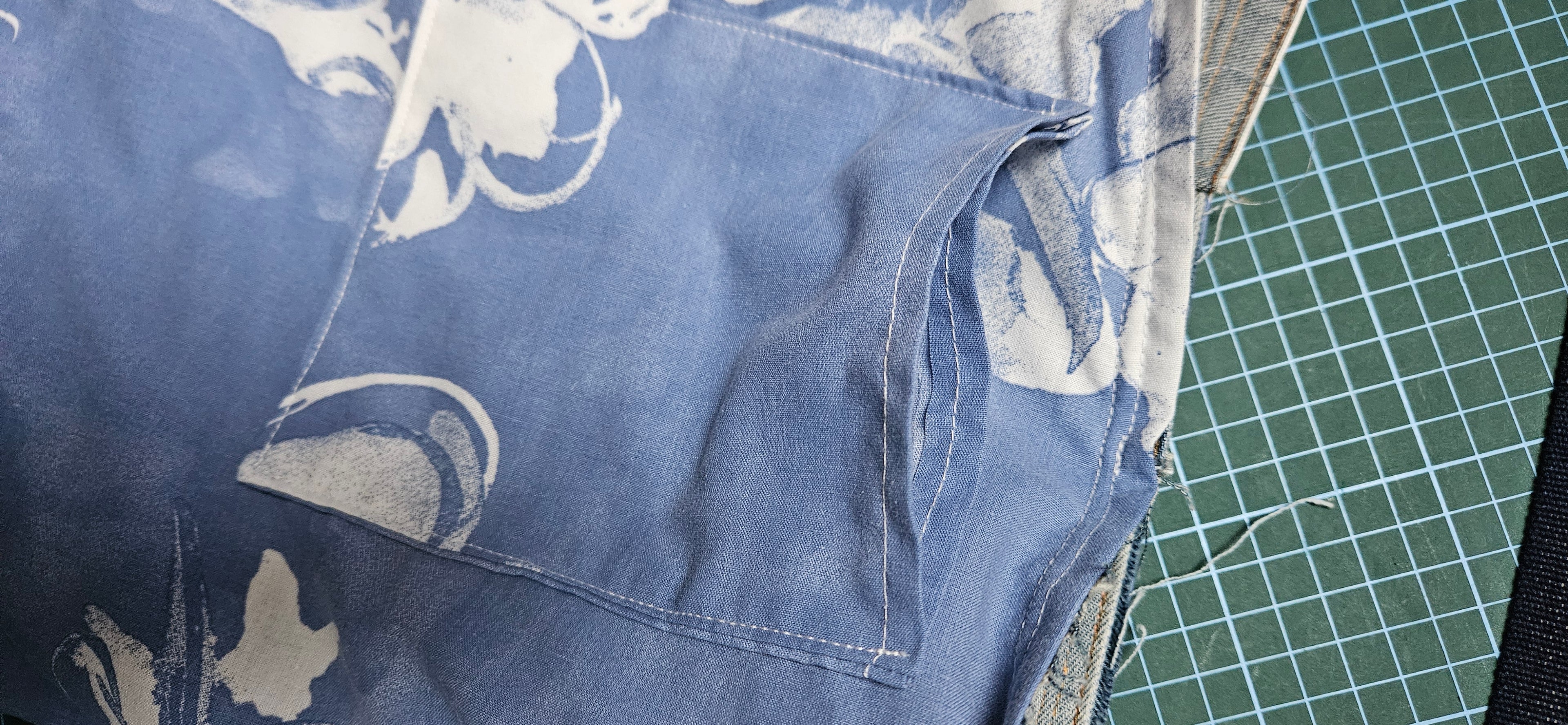 Upcycled Patchwork Denim  Bag