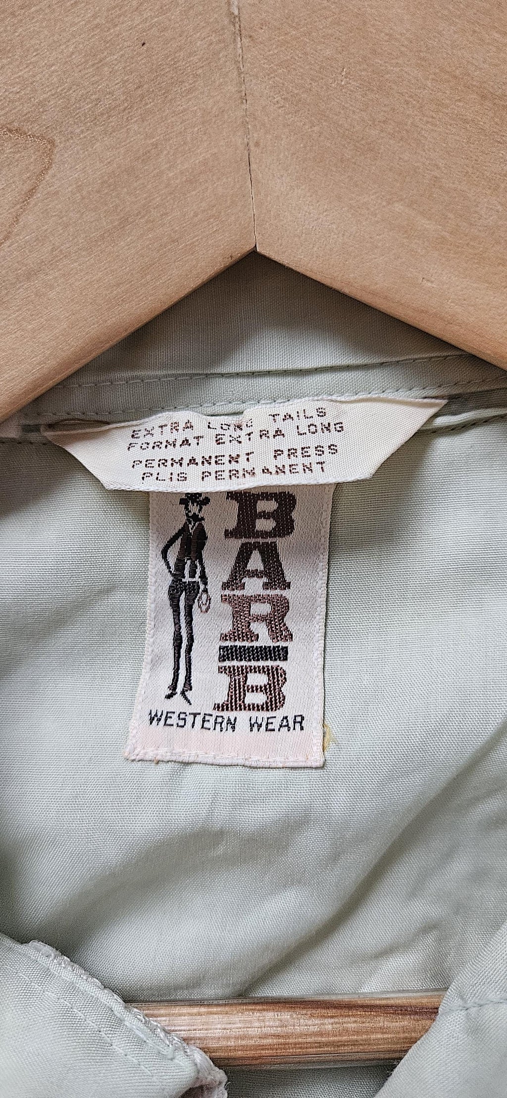 Refashioned 1970s Western Cowboy Shirt 38"