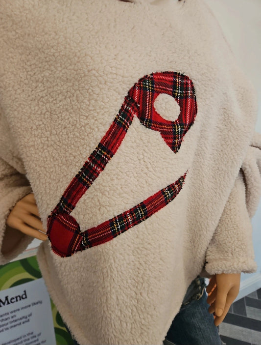 Refshioned Punk Pin Fleece Hoody