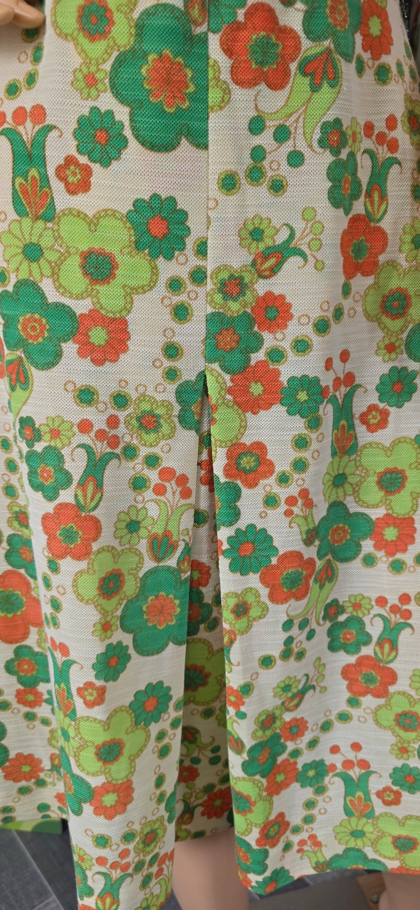 1970s Frankenwalder Floral Dress 12