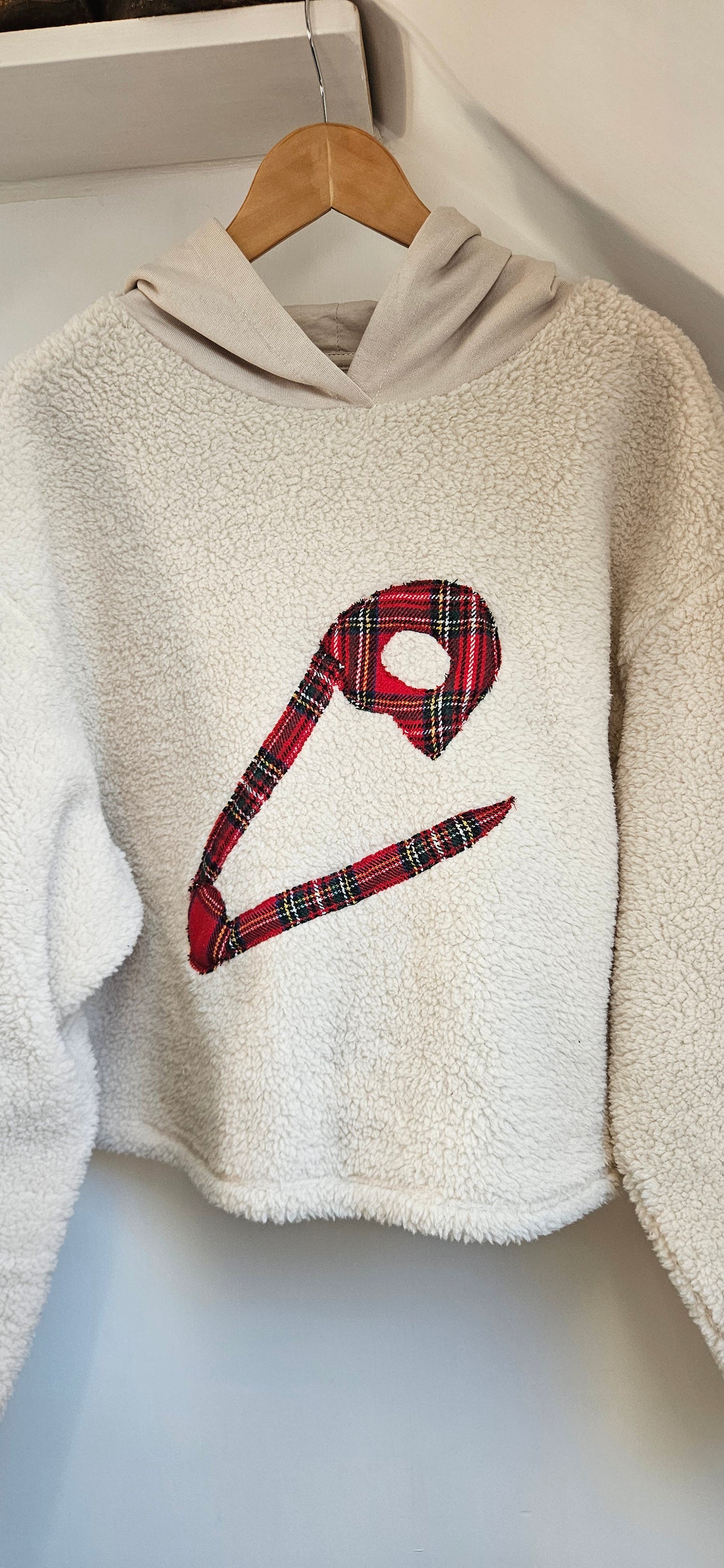 Refshioned Punk Pin Fleece Hoody